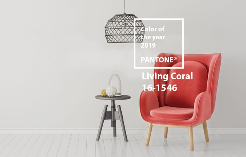 A proposito di Living Coral: i nostri consigli per arredare con il colore Pantone 2019